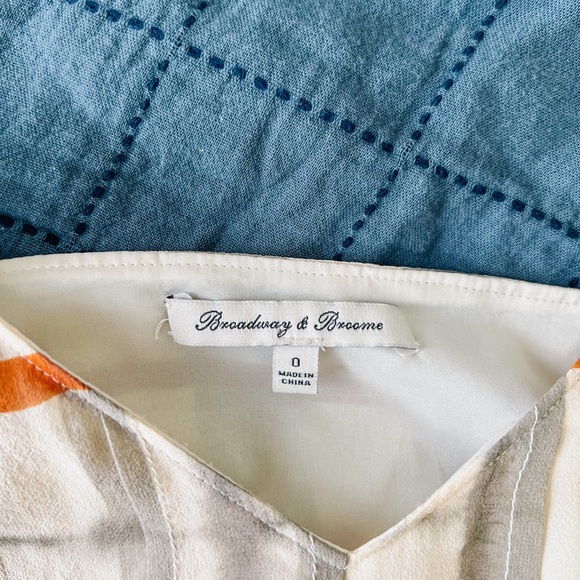 Sold! Broadway & Boom Pleated Pocket Maxi Dress sz 0 - Picture 6 of 8